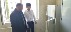 Talabalar turar joyida yashab kelayotgan talabalarini yashash sharoiti va muammolari o‘rganish boʼyicha tashrif